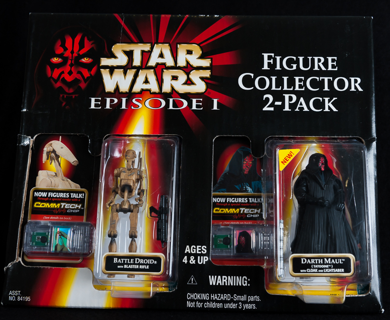 Battle Droid & Darth Maul - EPS 1 Factory Sample